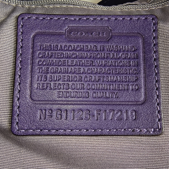 Coach Madison Lynn Soho Carryall F17219 EUC With Unbranded Silky Dust Bag - Picture 10 of 14